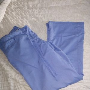 Greys Anatomy Ceil Blue Medium Petite Scrub Pants